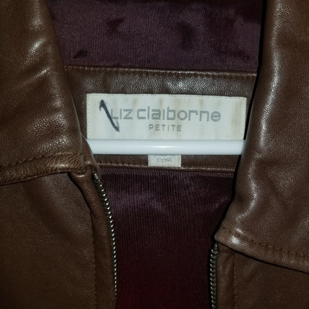Leather jacket